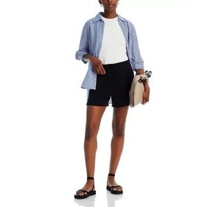 French Connection Whisper Black Shorts Size 2